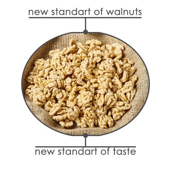 Blanсhed Walnut Kernels