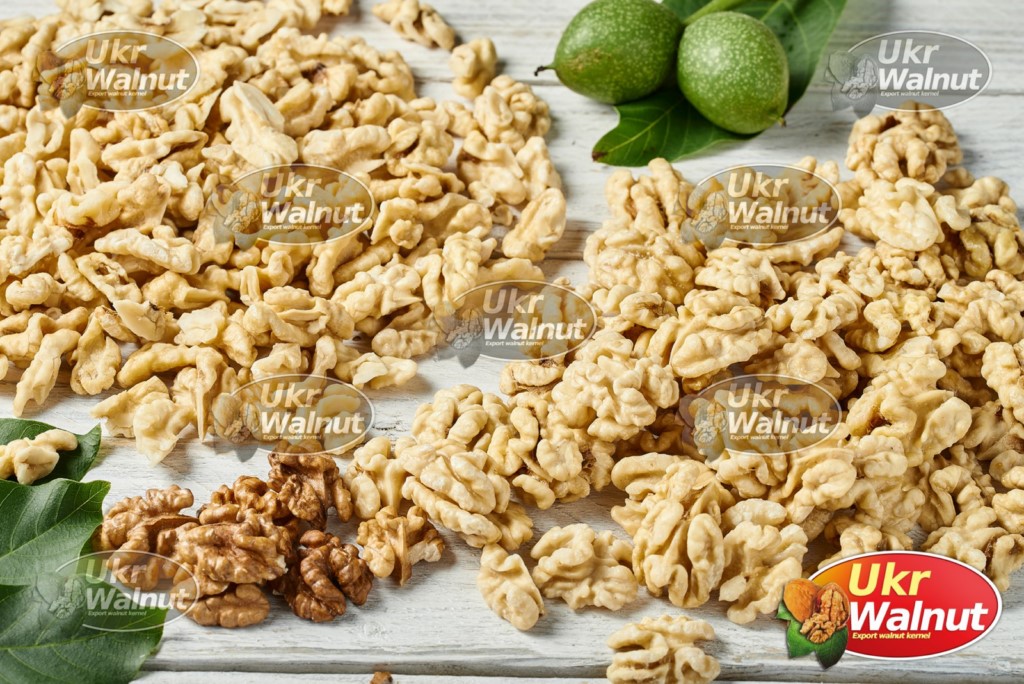 blanched walnuts